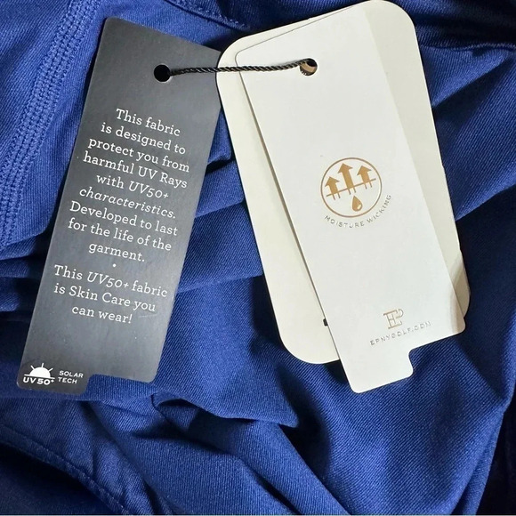 EPNY GOLF‎ XXL blue pull on moisture wicking golf skort back mesh pleat New - Picture 5 of 8